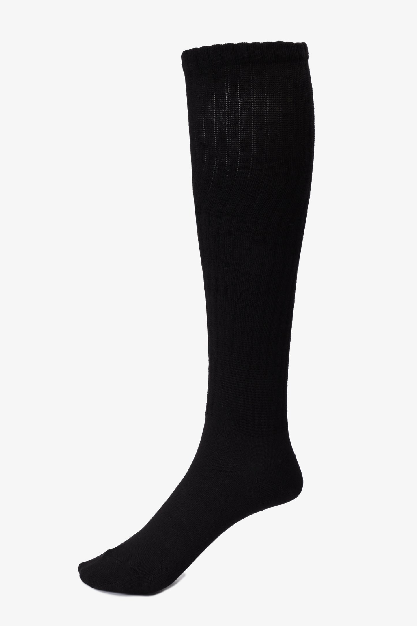 Ribbed Knee-High Socks