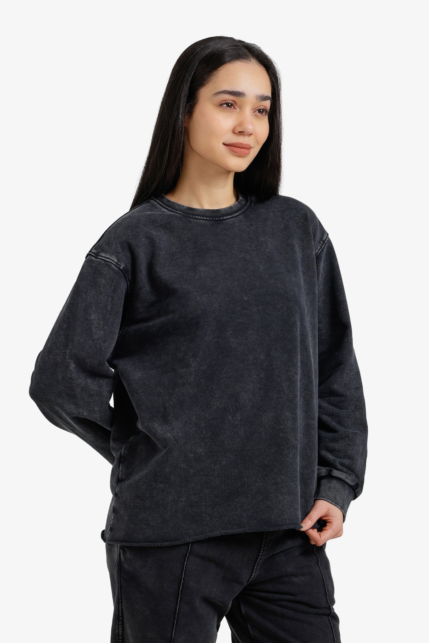 Denim Lounge Sweatshirt