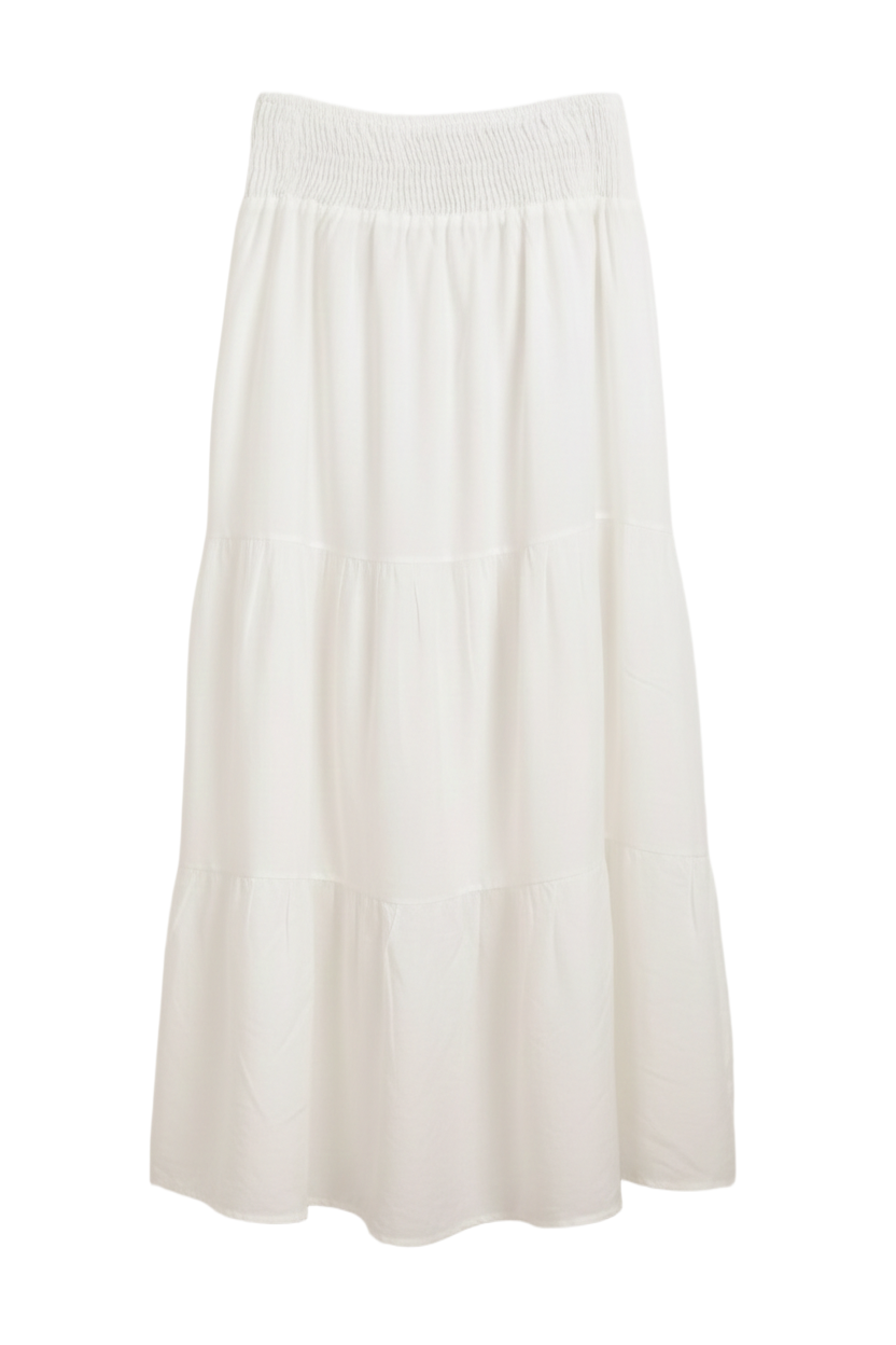 Tiered Maxi Skirt