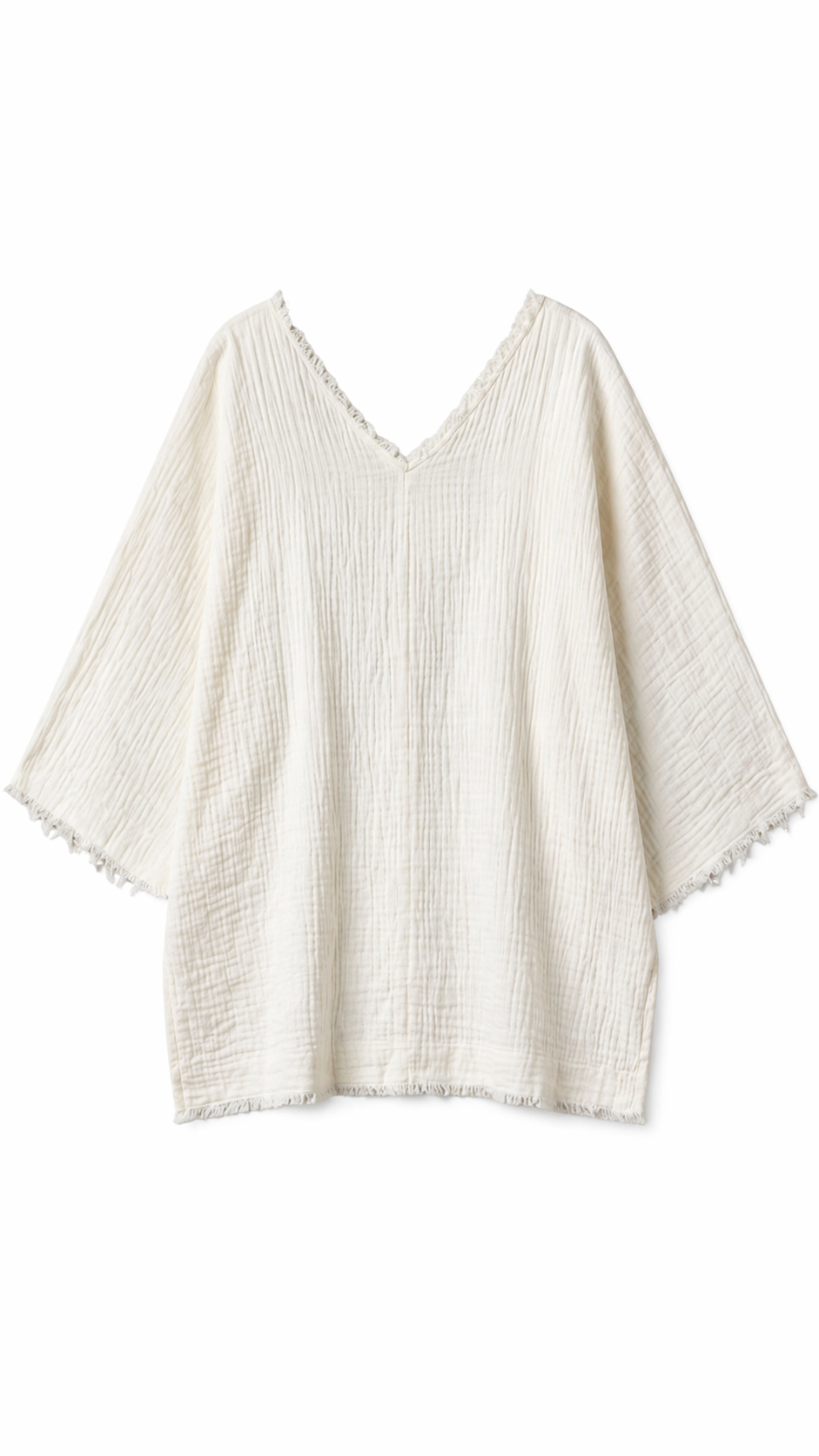 Drop-Shoulder Beach Top
