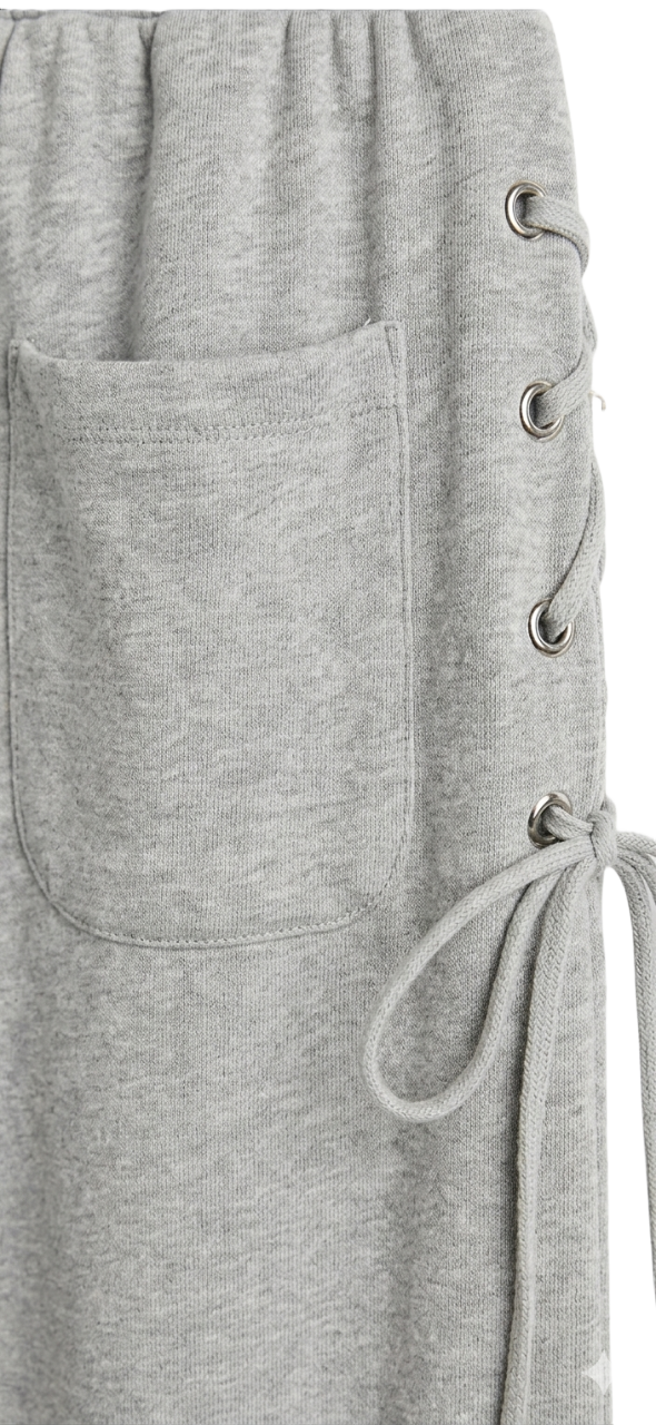 Lace-Up Detail Lounge Pants