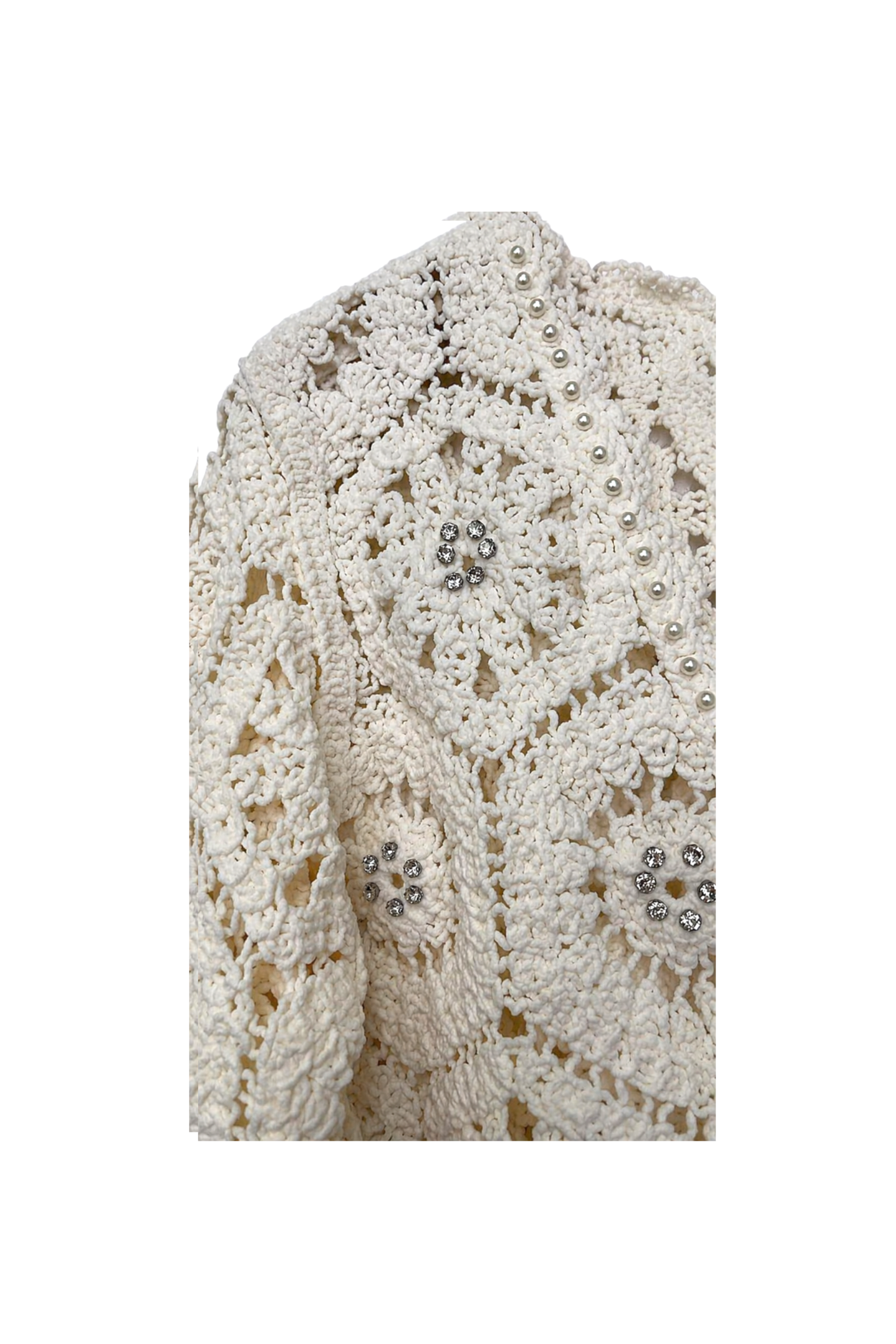 Crochet Knit Cardigan