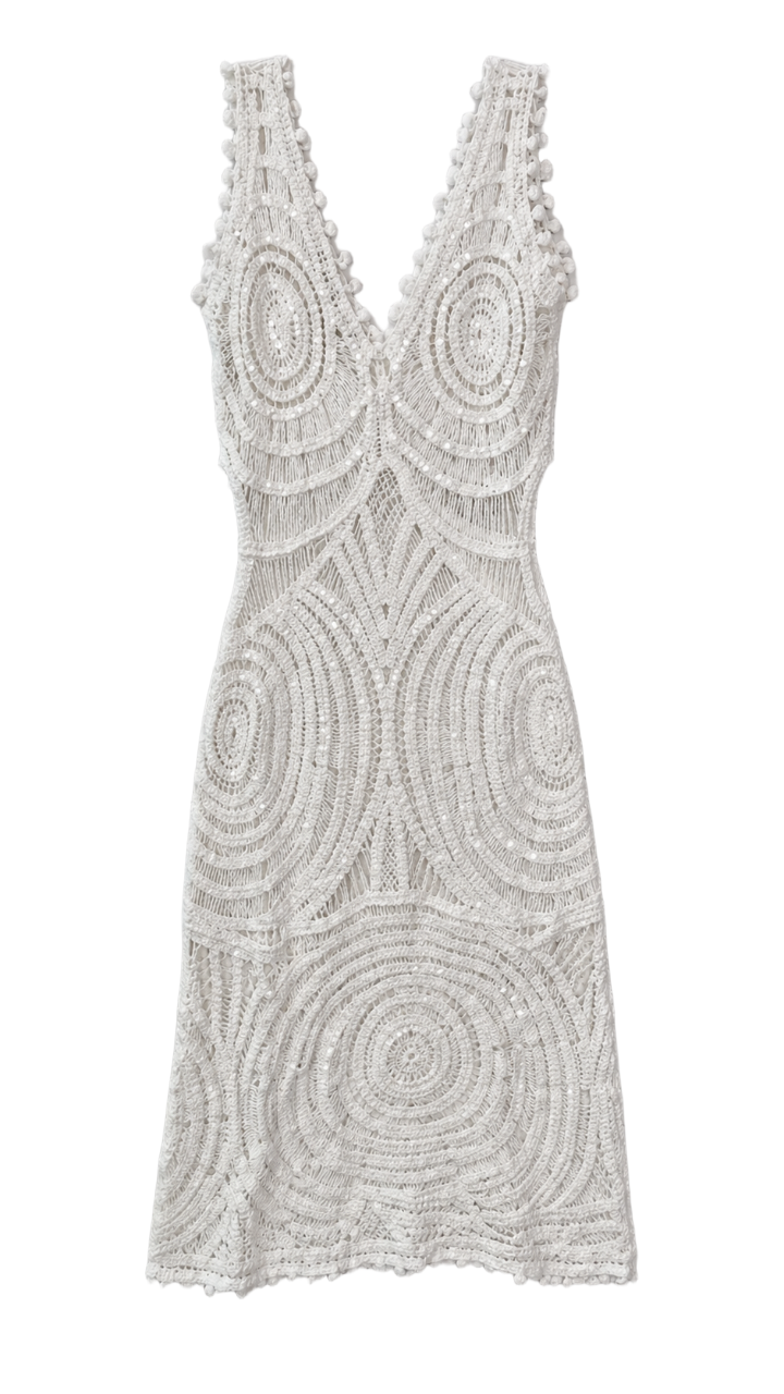V-Neck Beach Dress