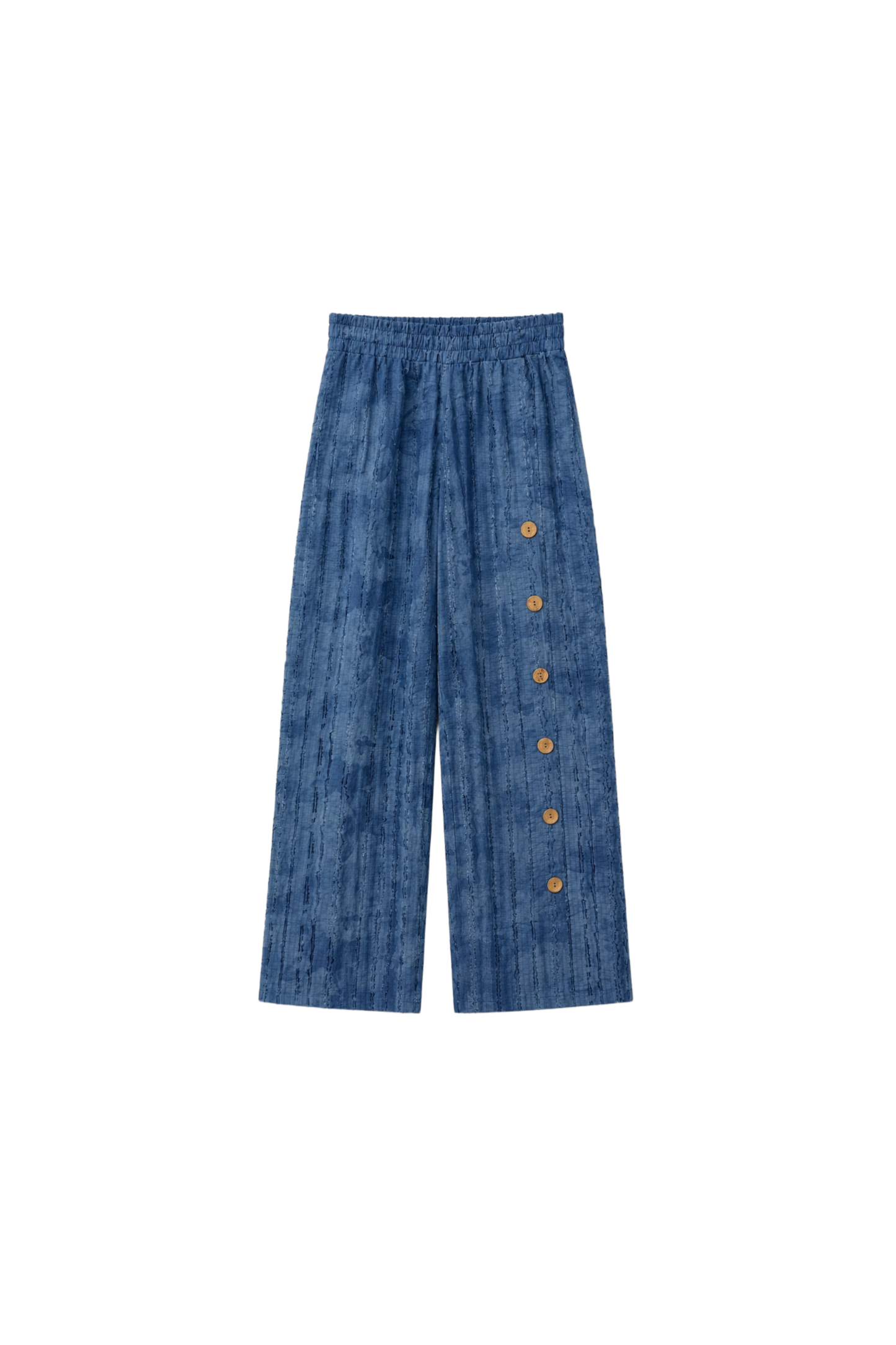Textured Wide Pants
