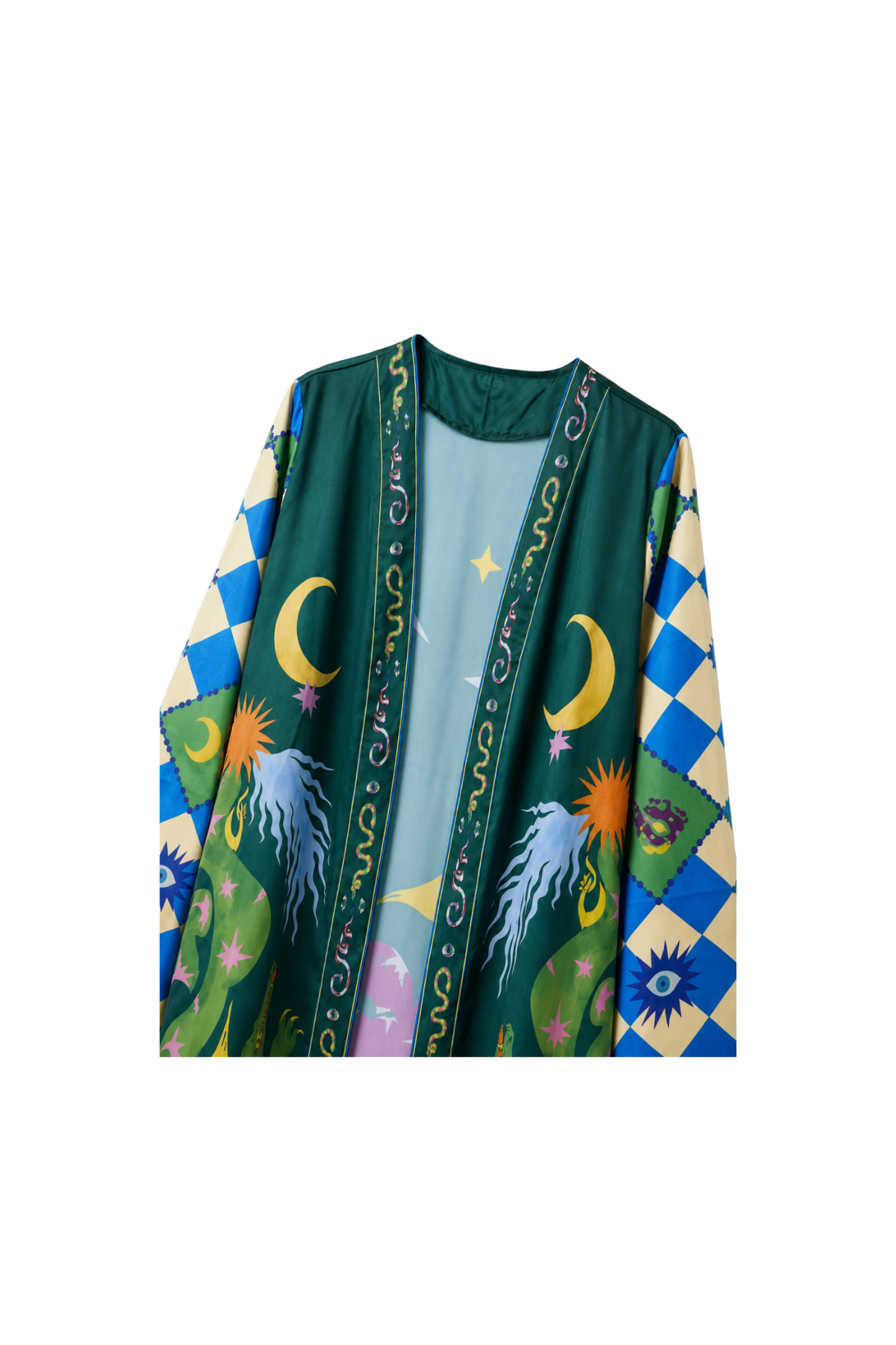 Cosmic Satin Kimono