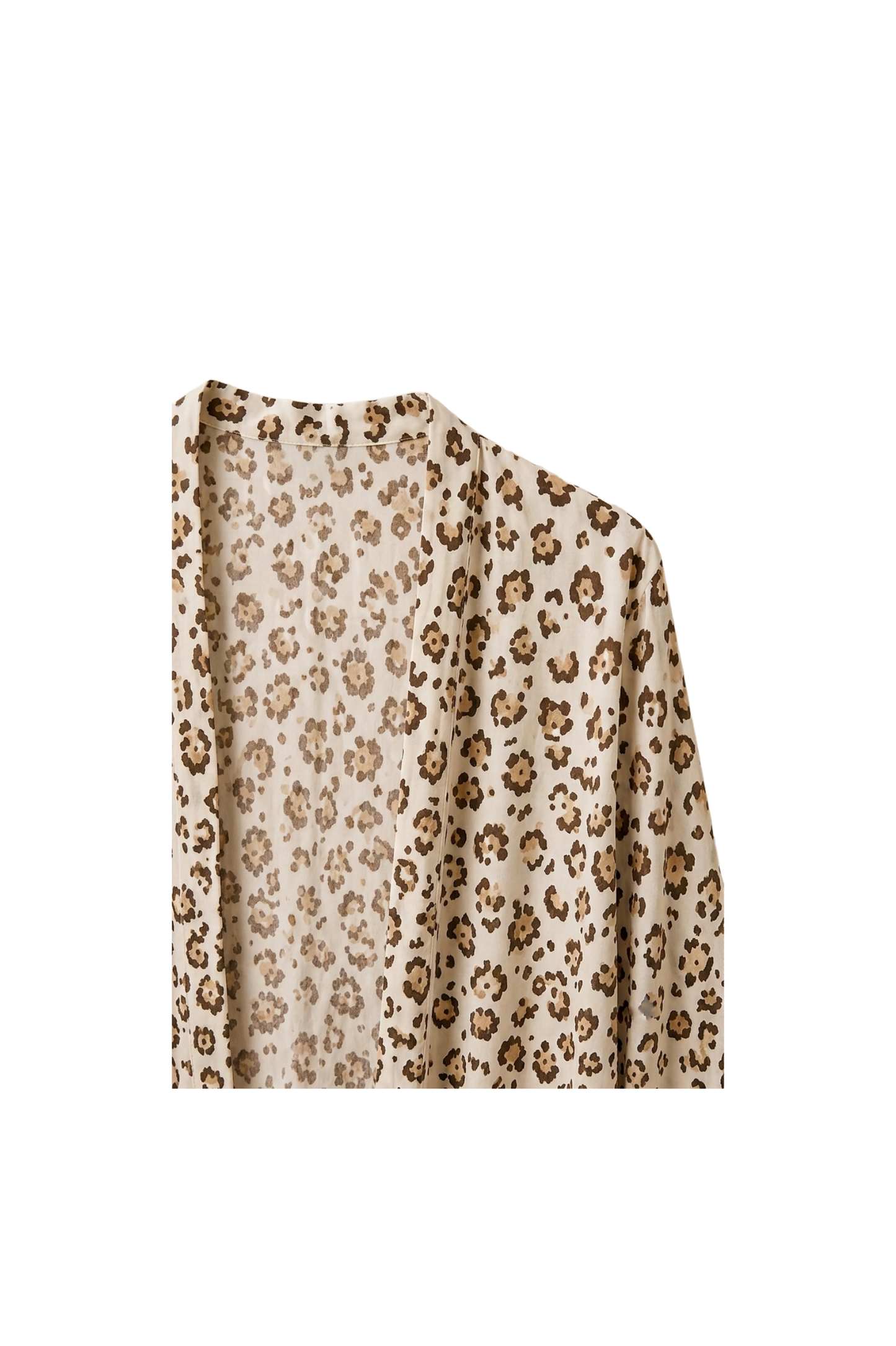 Leopard Print Kimono