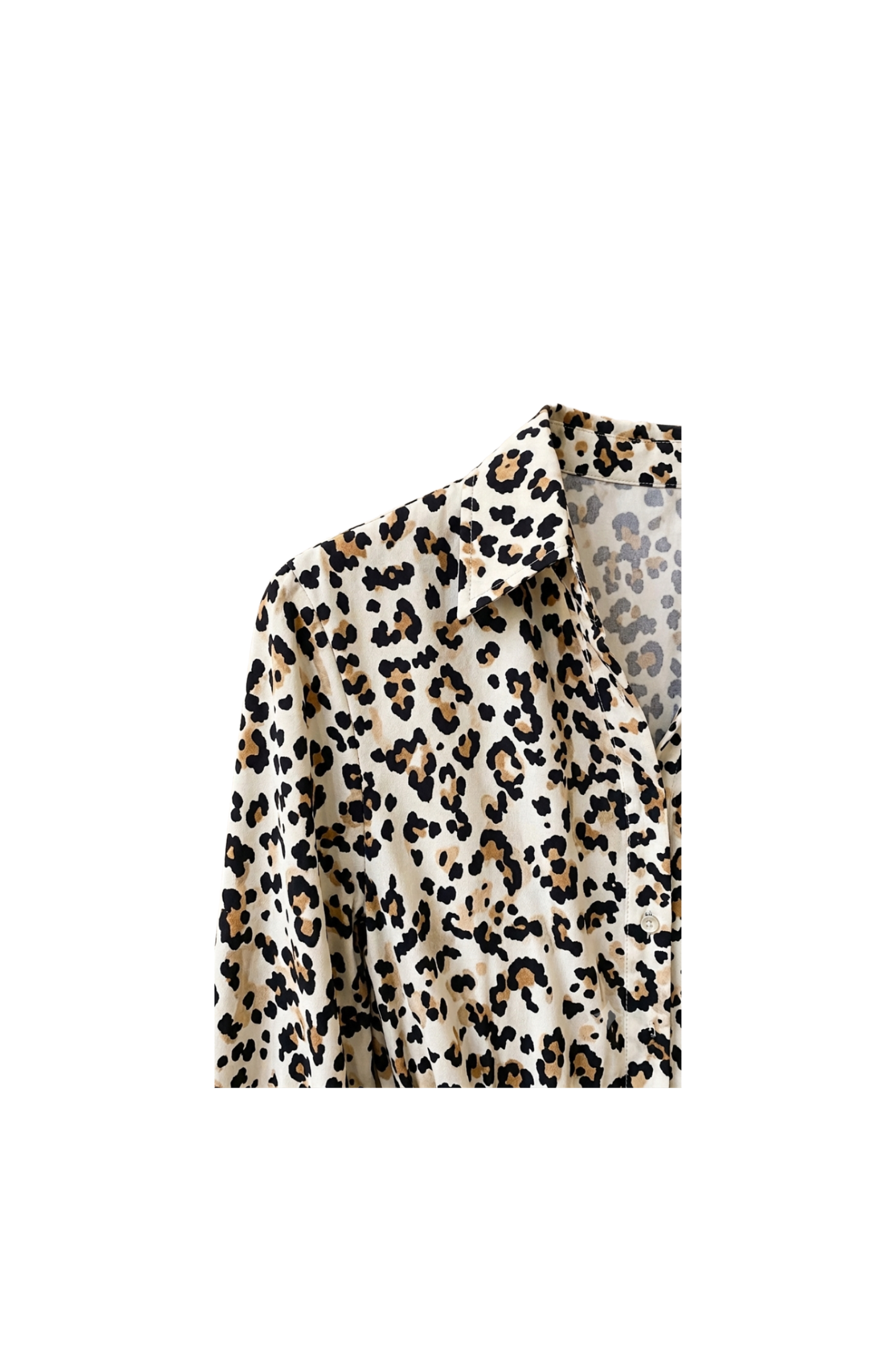 Leopard Shirt Dress