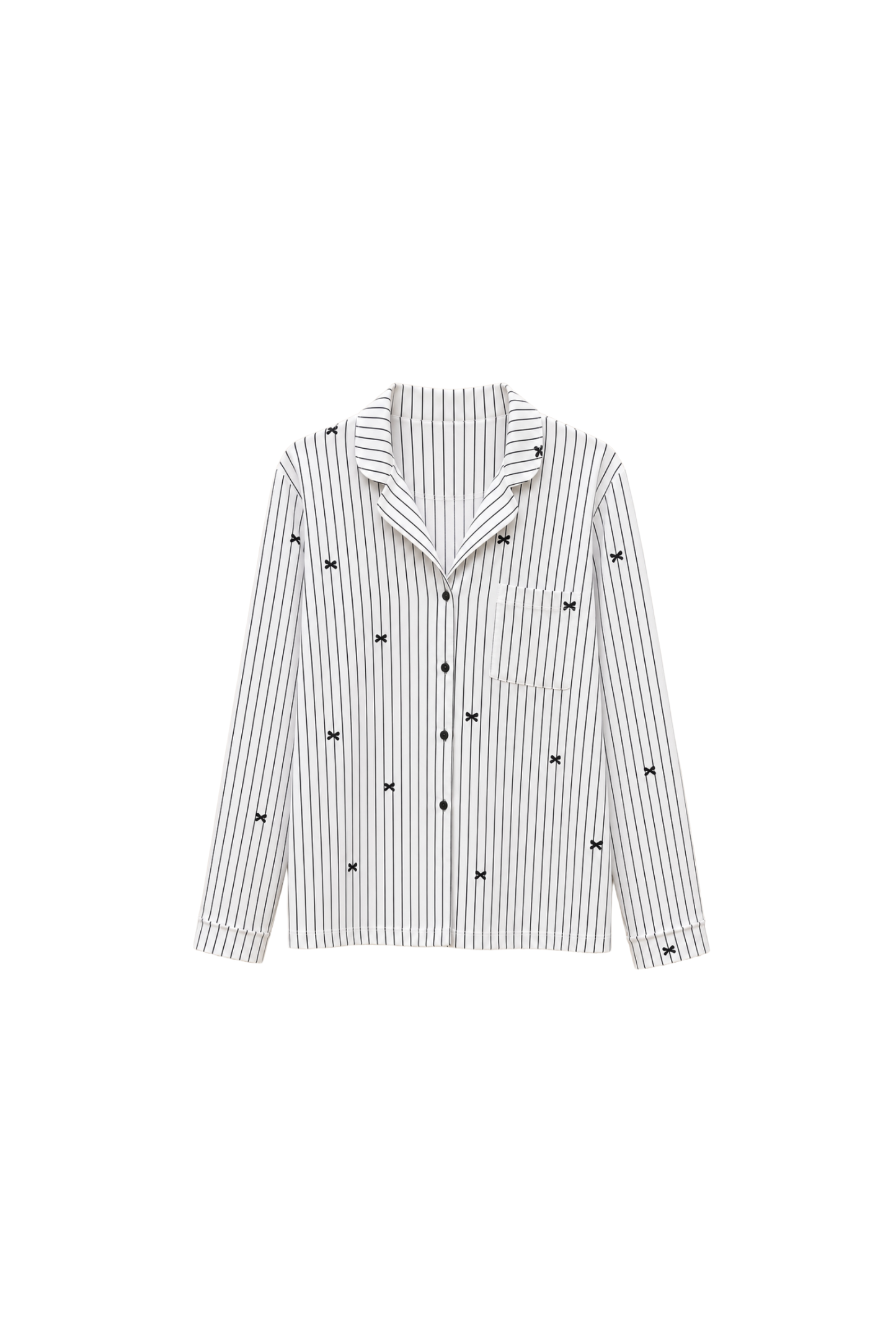 Bow Striped Pajama