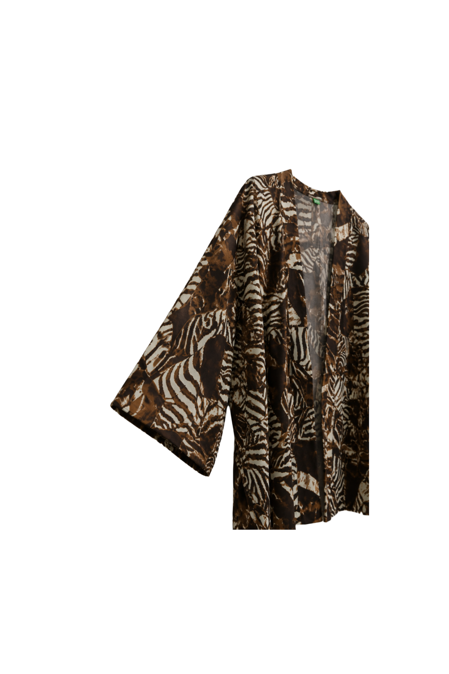Zebra Belted Kimono