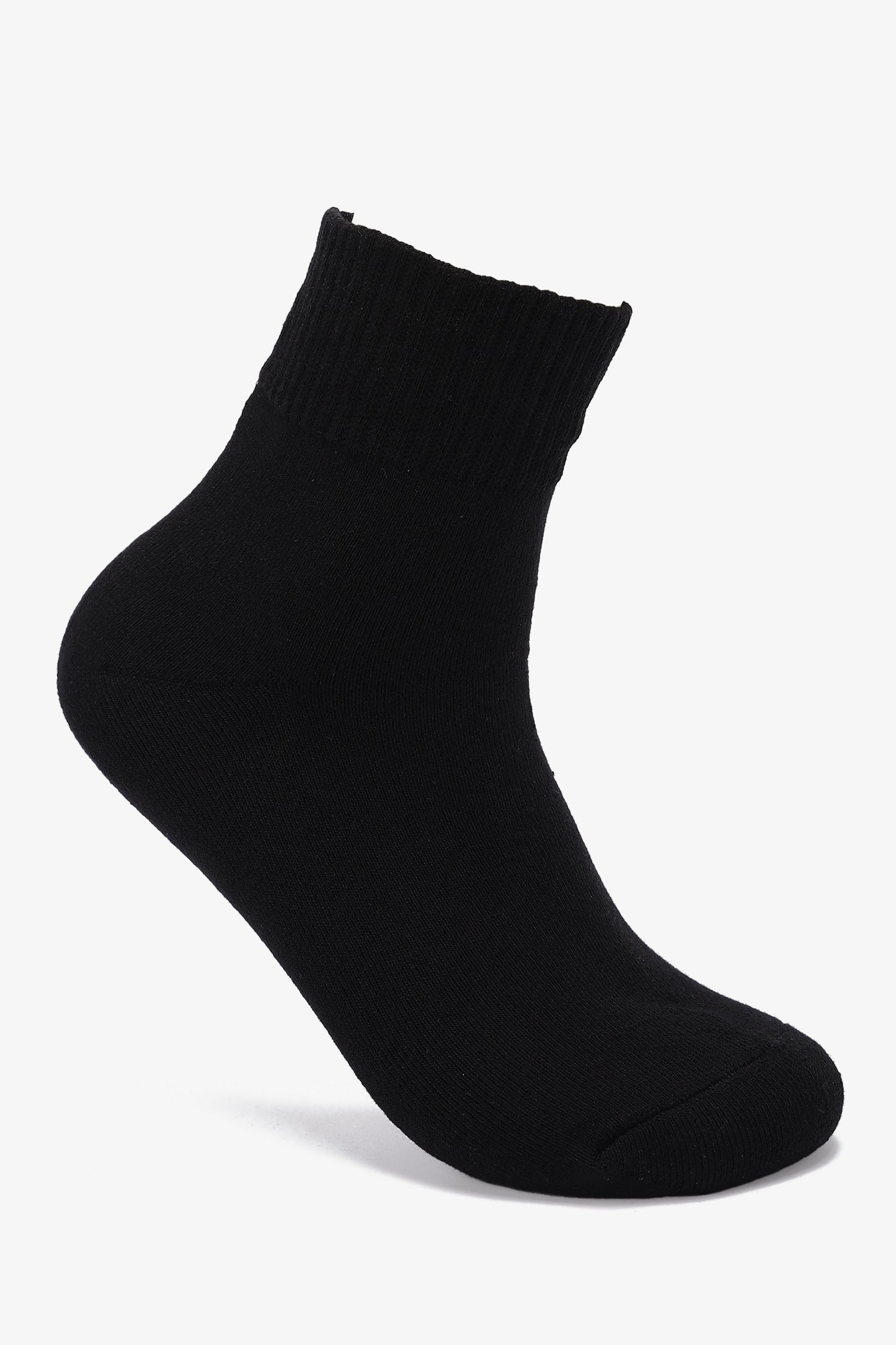 Ribbed Ankle Band Socks - 1 Pair