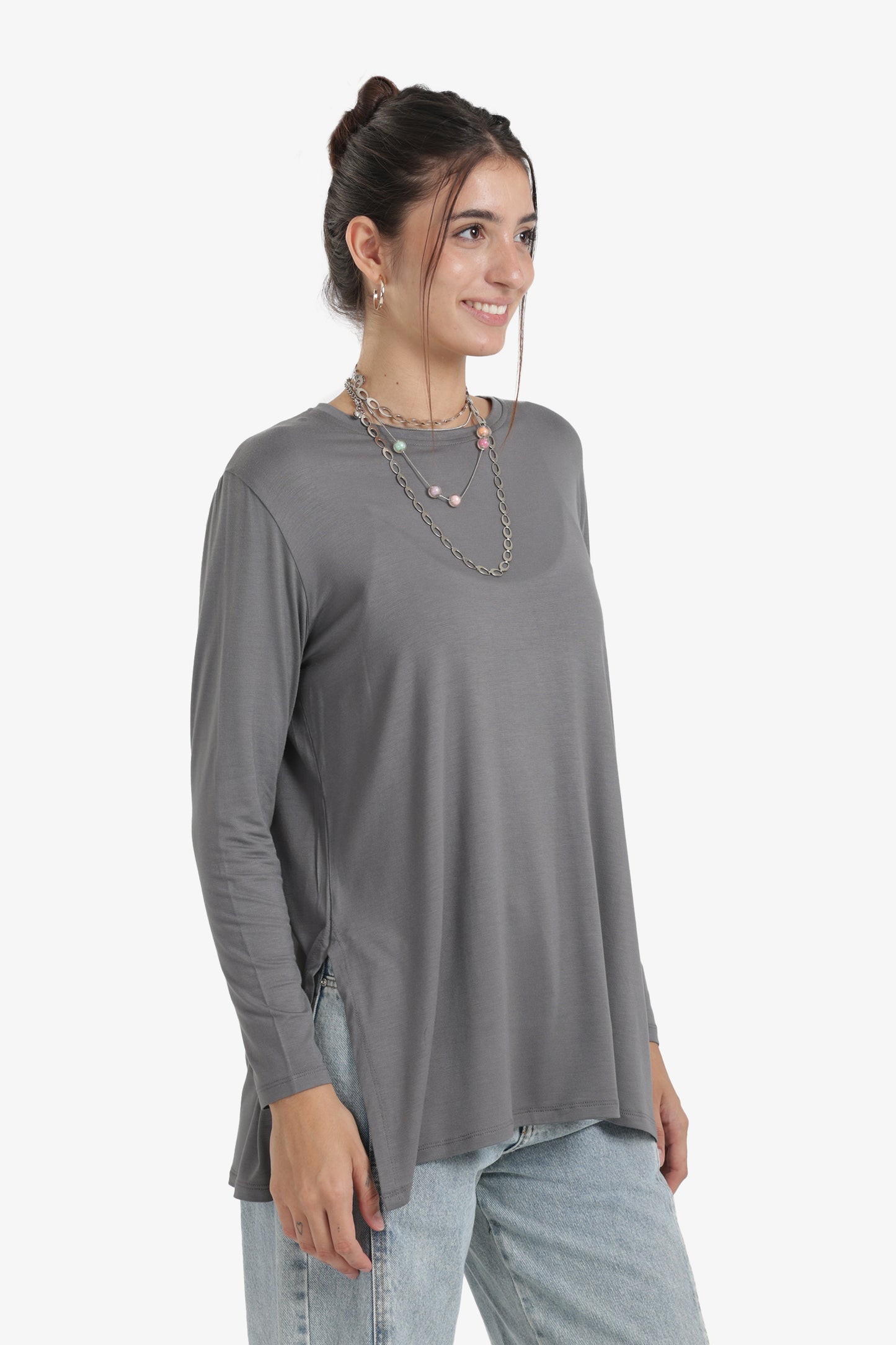 Viscose Long Sleeves Blouse