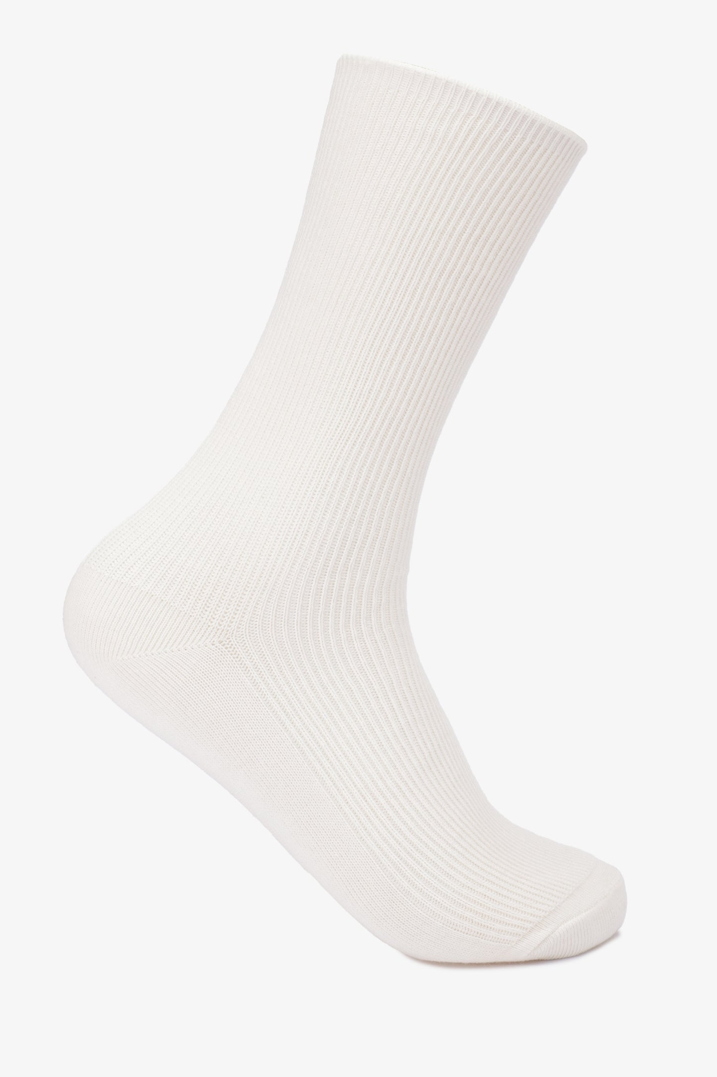 Ribbed Folded Cuff Socks - 3 Pairs