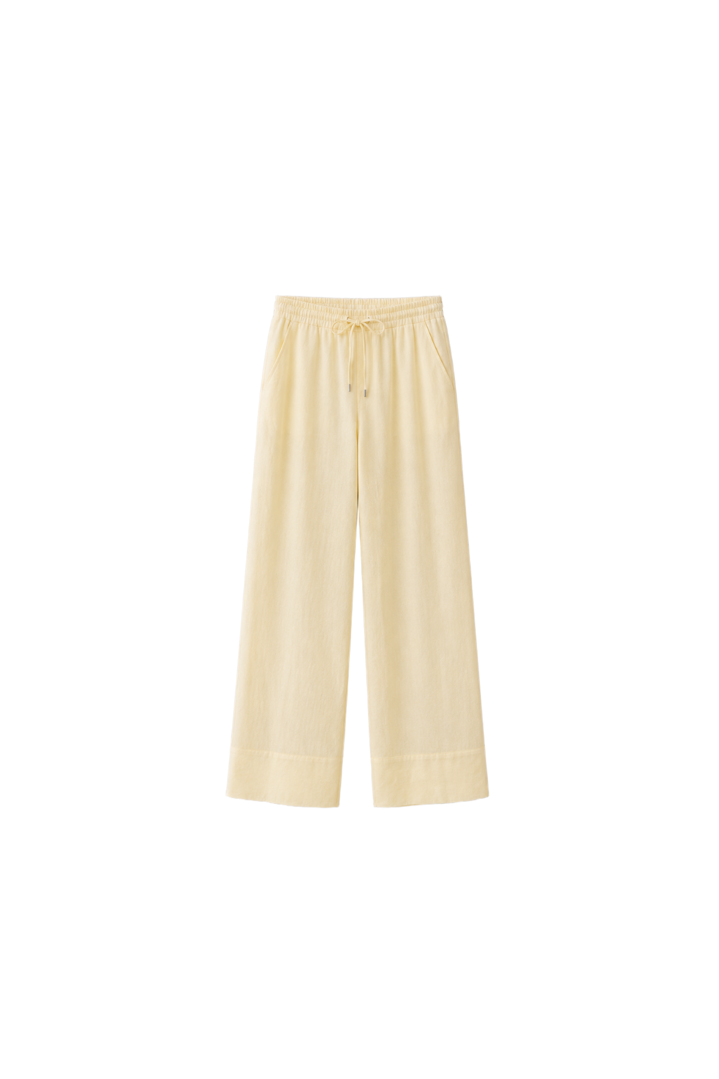 Drawstring Wide-Leg Pants