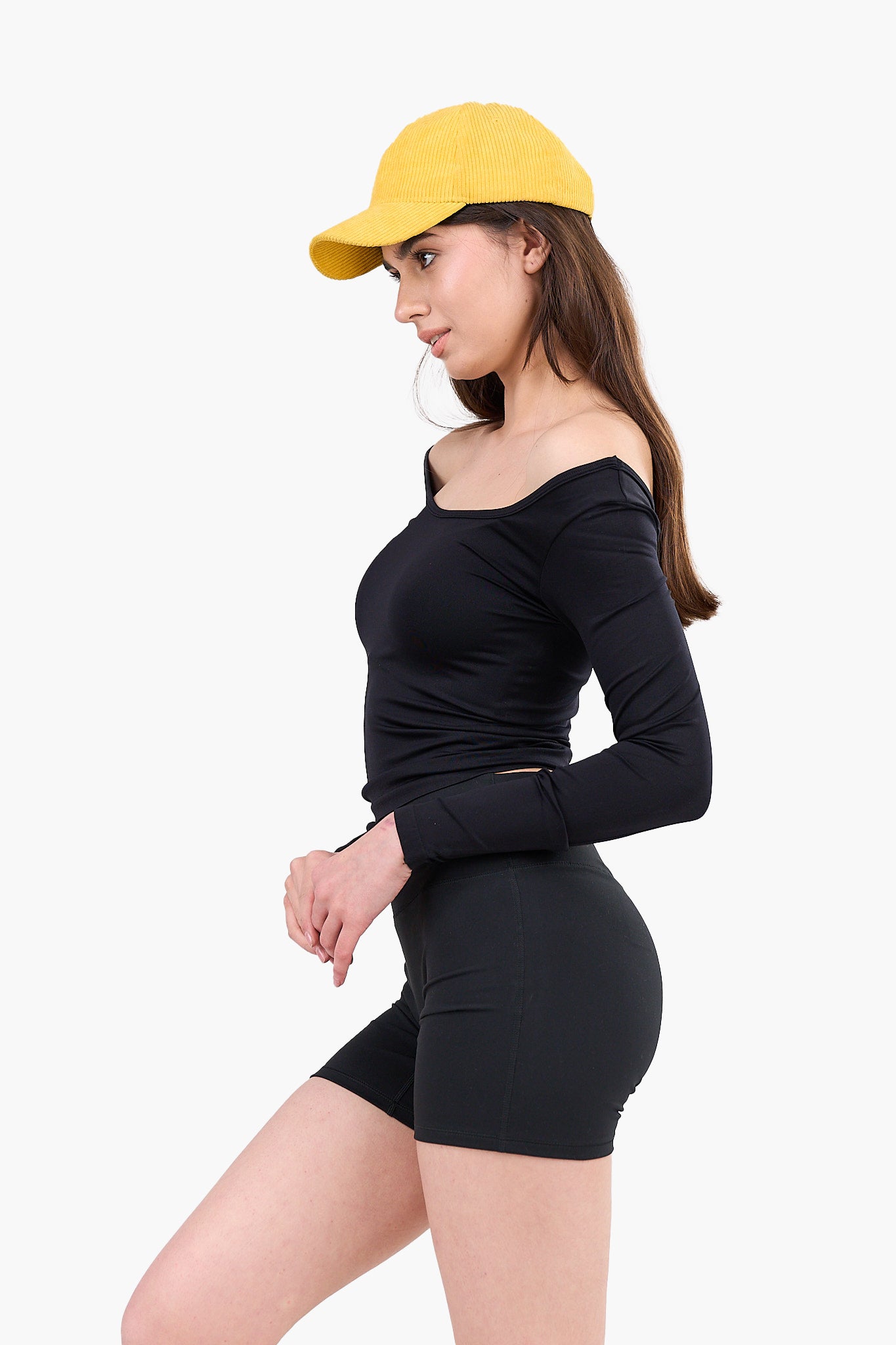 Off-Shoulder Long Sleeve Top