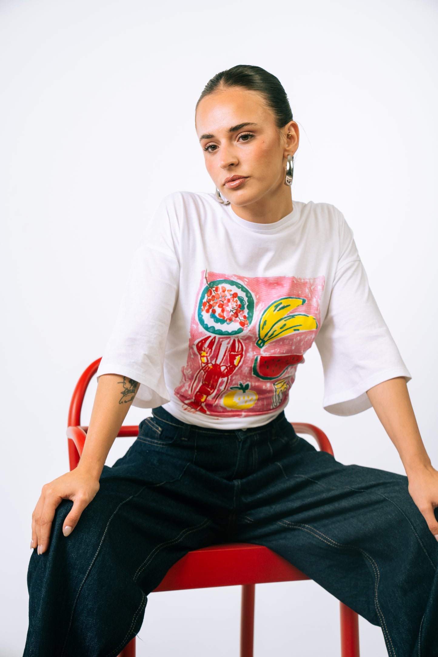 Pink Graphic T-Shirt