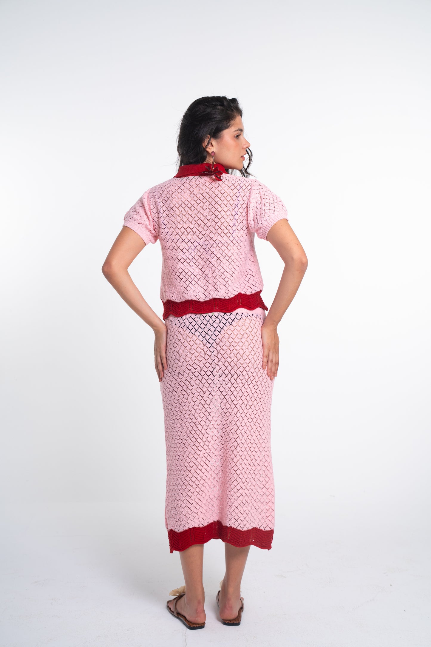 Crochet Midi Skirt