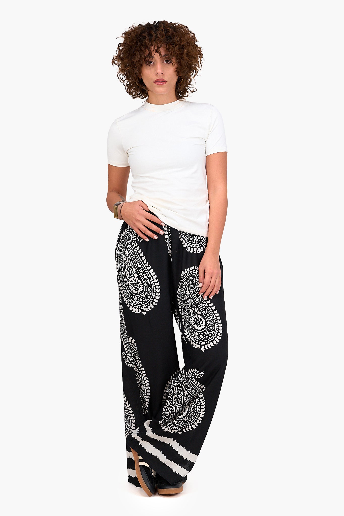 Black Bohemian Comfy Pants