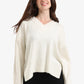 Folded Hem Wool Pullover