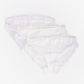 Pack of 3 Bikini Panties with Lace