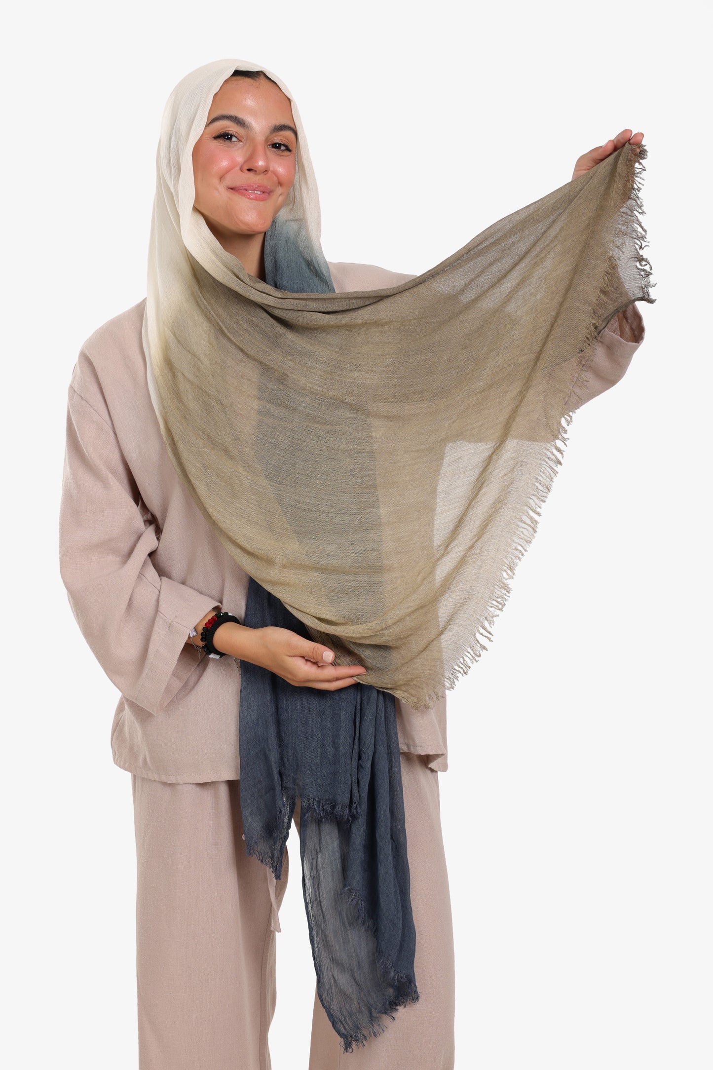 Gradient Cotton Scarf