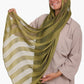 Essential Striped Satin Scarf