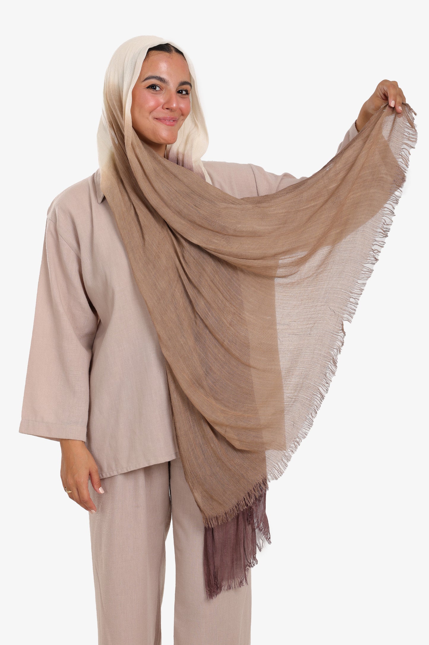 Gradient Cotton Scarf