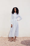 Eyelet Broderie Shirt Dress