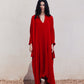 Oversized Side Slit Dress