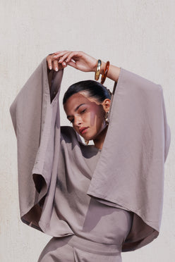 Asymmetrical Relaxed Poncho