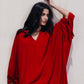 Oversized Side Slit Dress
