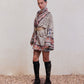Mixed-Print Kimono