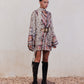 Mixed-Print Kimono