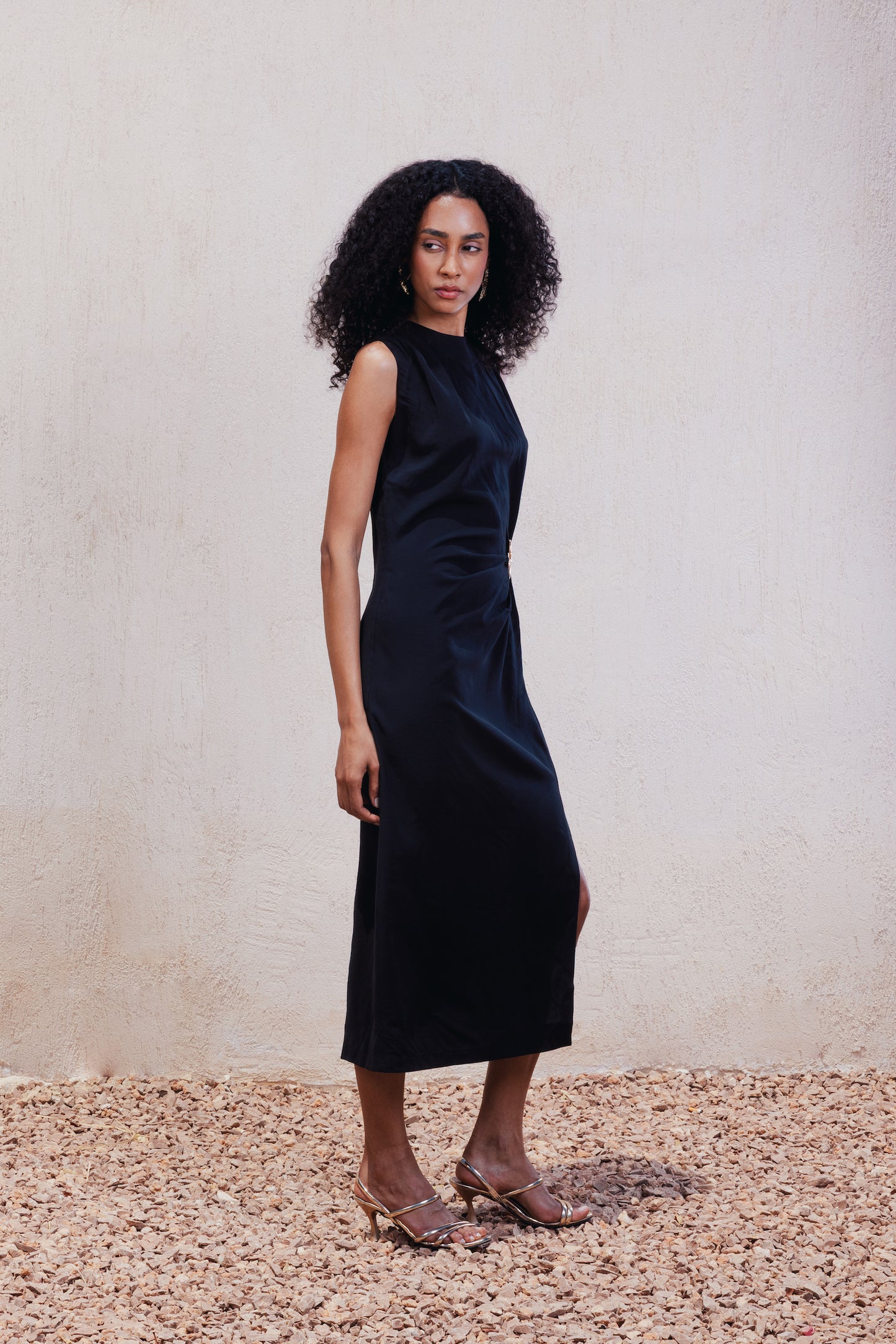 Midi Sleeveless Dress