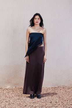 Soft Flowy Midi Skirt