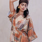 Patchwork Print Maxi Dress