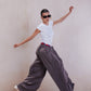 Tailored Wide-Leg Pants
