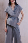 Wide-Leg Comfort Pants