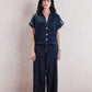 Short-Sleeve Denim Shirt