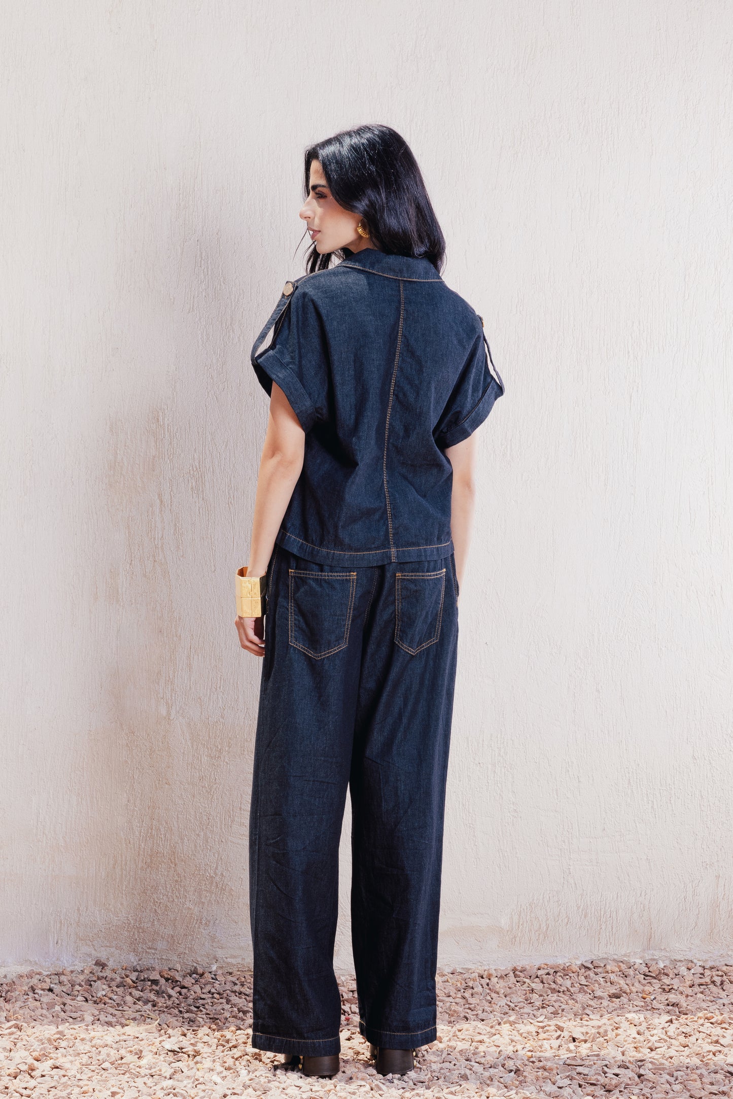 Lightweight Denim Pants