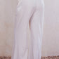 Buttoned Wide-Leg Pants