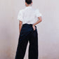 Contrast Side Panel Pants