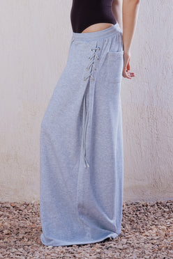 Lace-Up Detail Lounge Pants