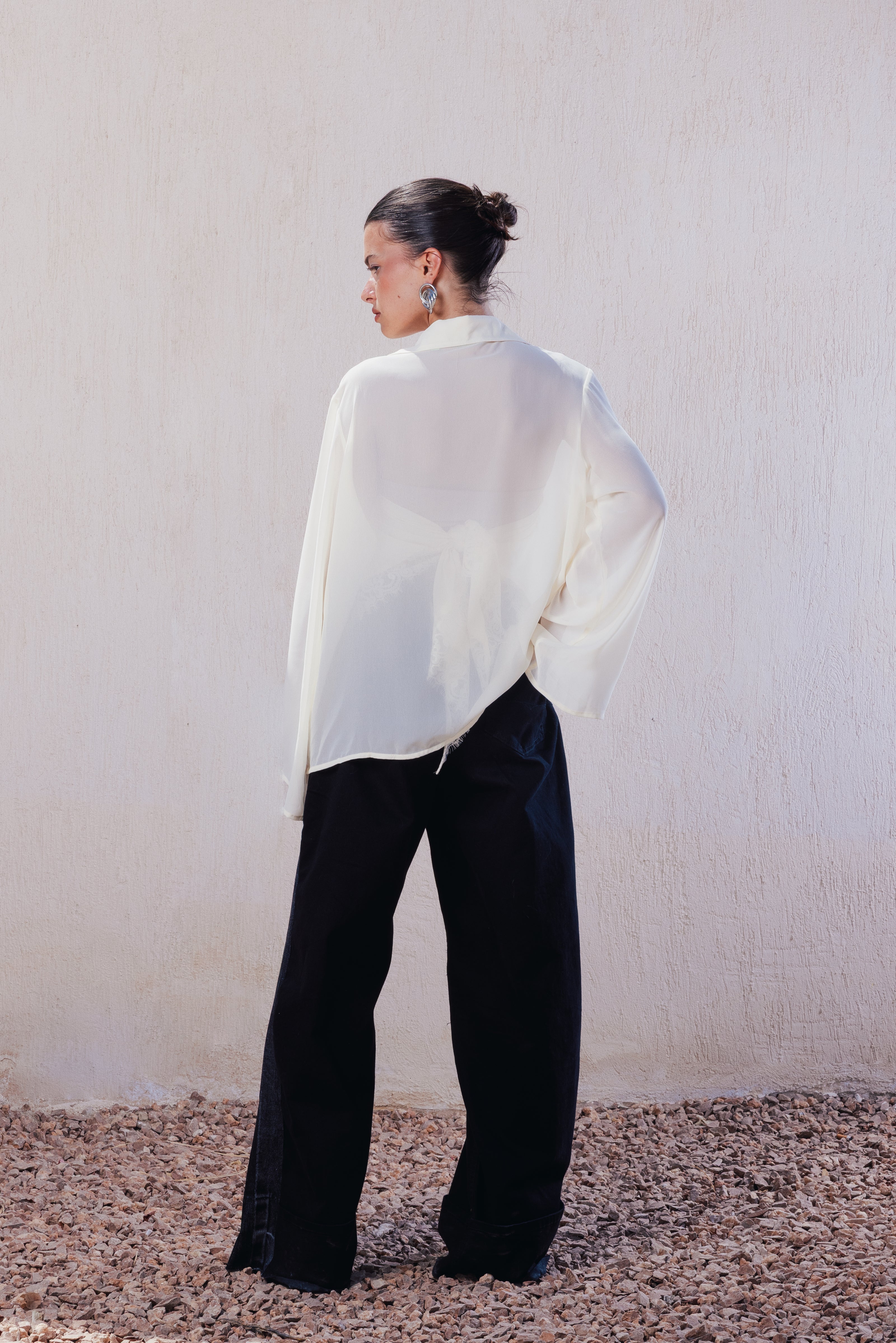 Tie-Front Blouse
