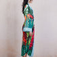 Tropical Print Kaftan