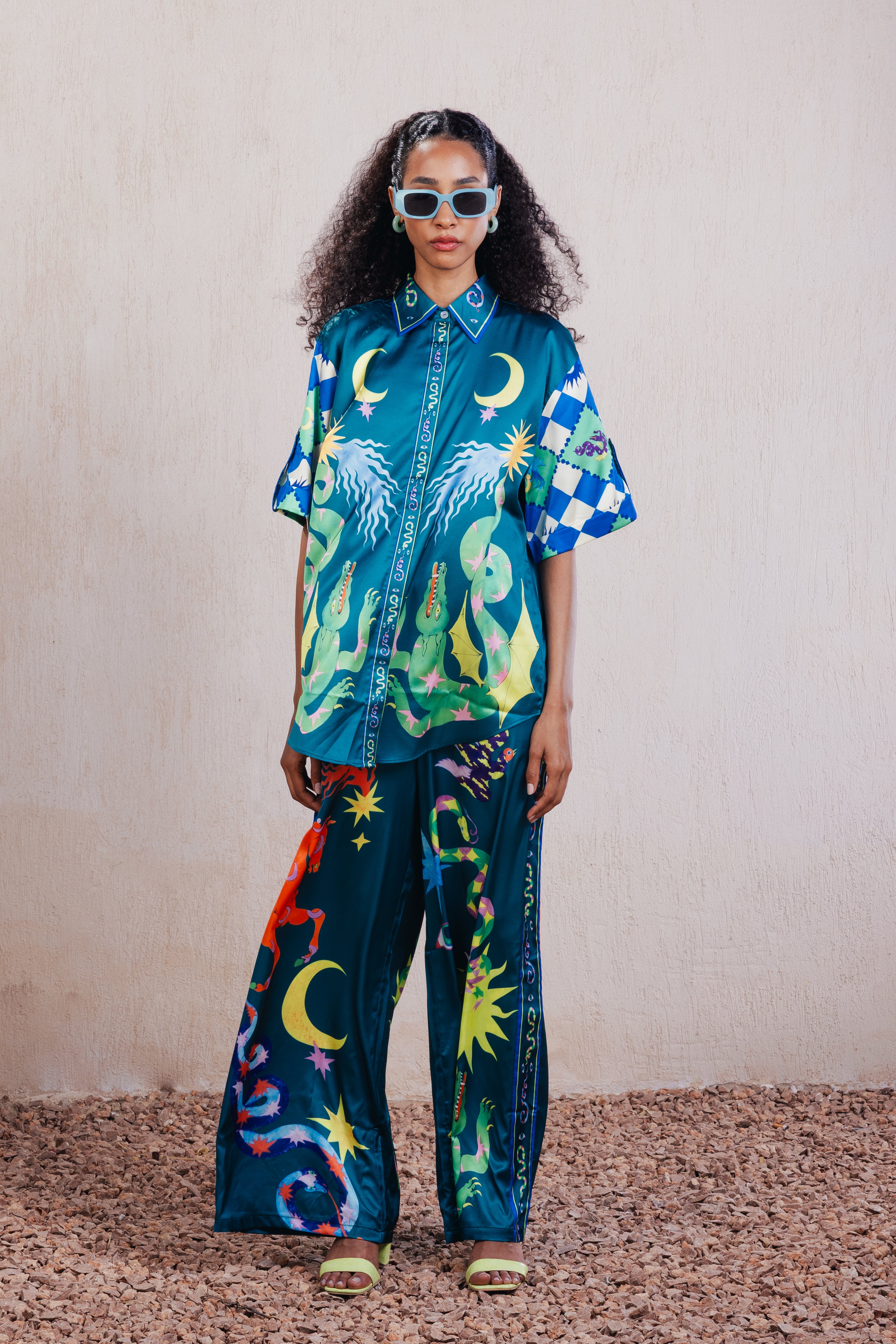 Cosmic Wide Leg Pants