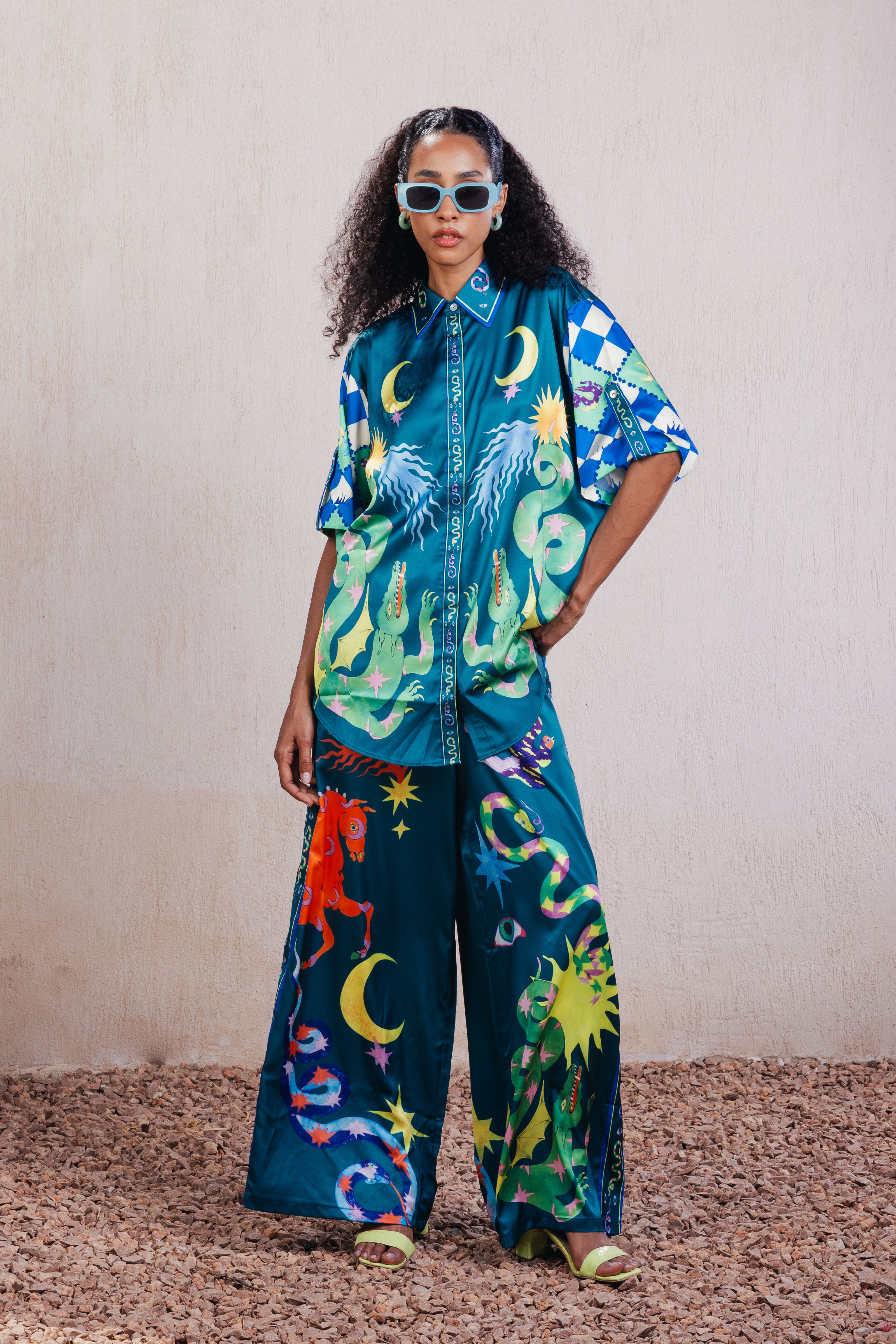 Cosmic Wide Leg Pants