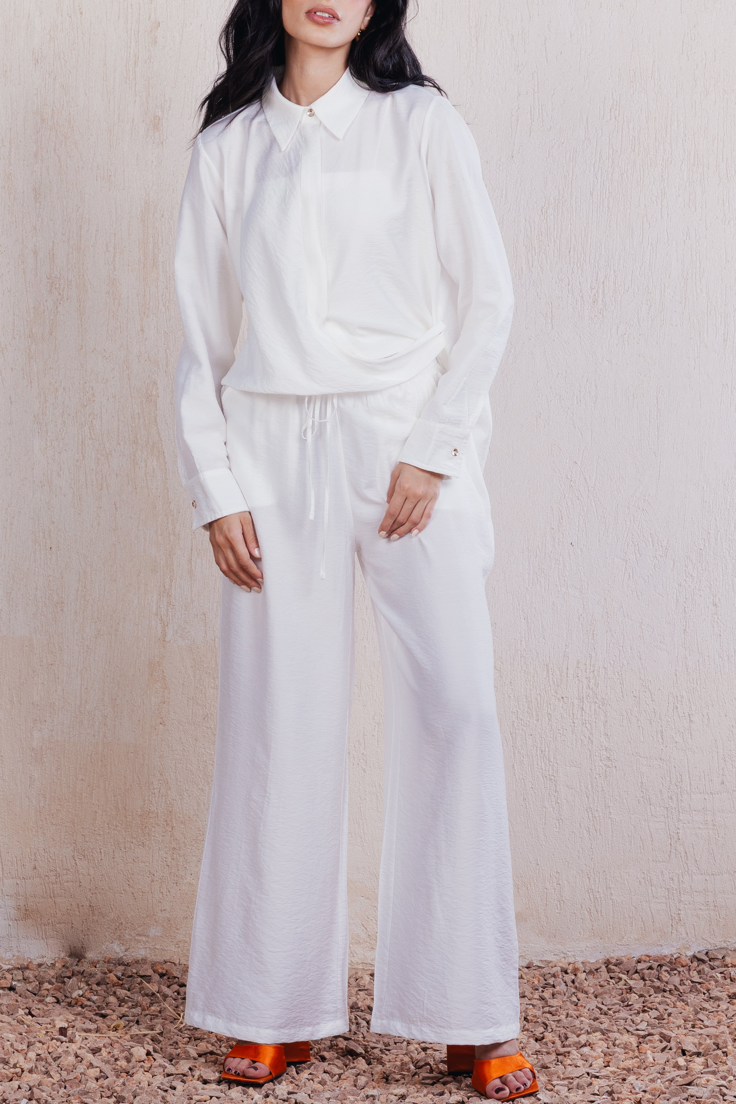 Relaxed Fluid Pants