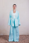 Fluid Wrap Blouse