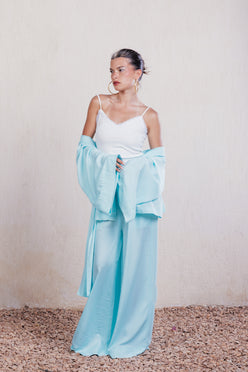 Fluid Wide-Leg Pants