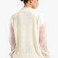 Sheer Sleeve Pullover